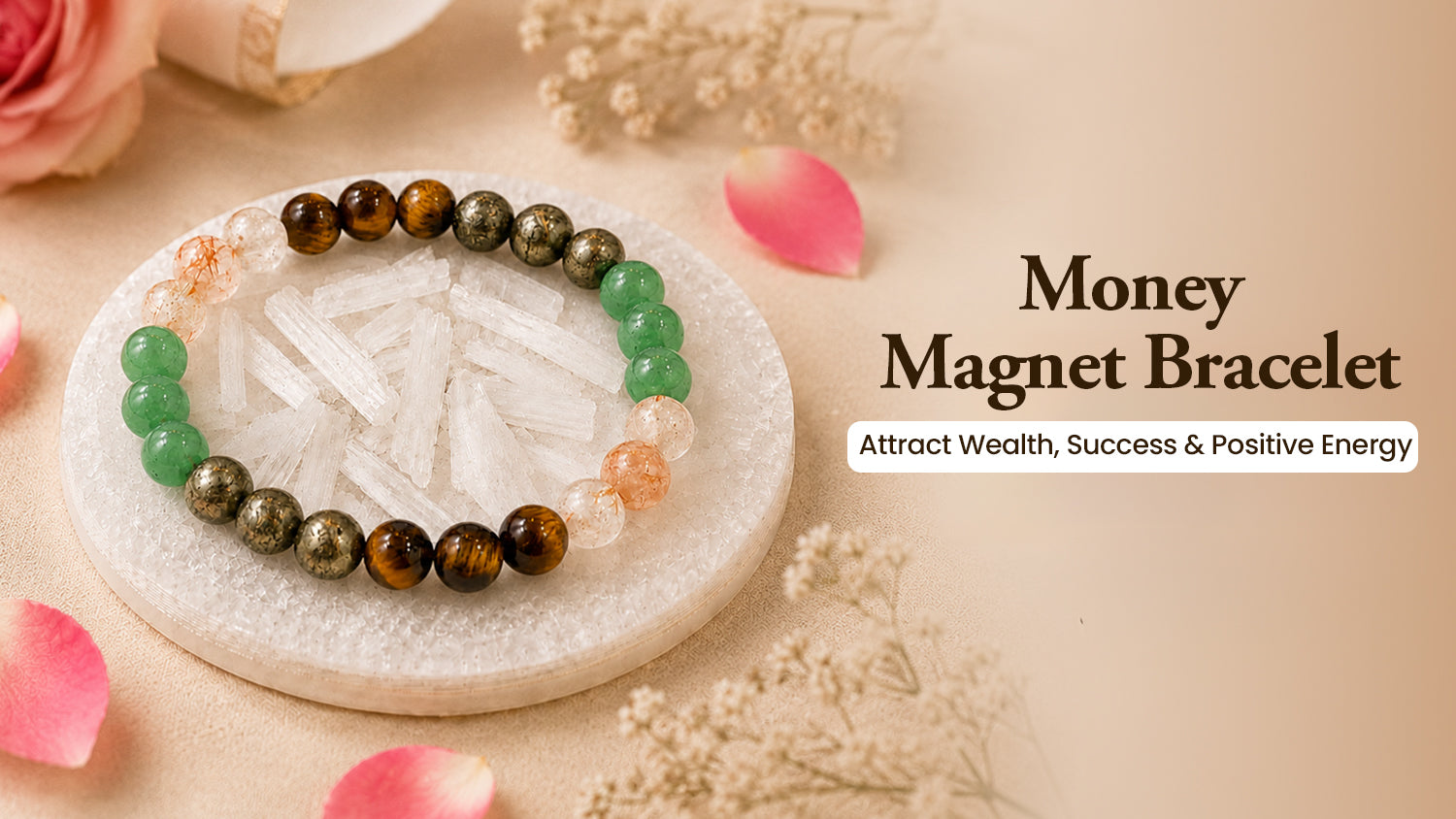 Money Magnet Bracelet – A Stylish Symbol of Abundance & Positive Energy