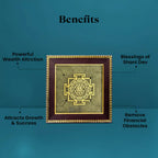 Shree Yantra on Raw Pyrite Frame Gemoraa Talk