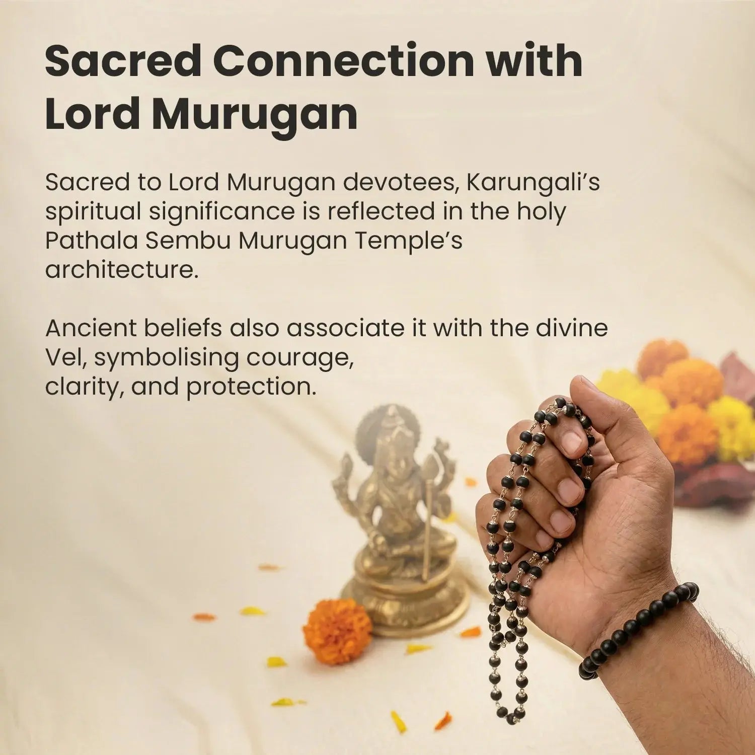 Karungali Malai 8mm – 108+1 Authentic Ebony Wood Beads (lab Certified) Gemoraa Talk