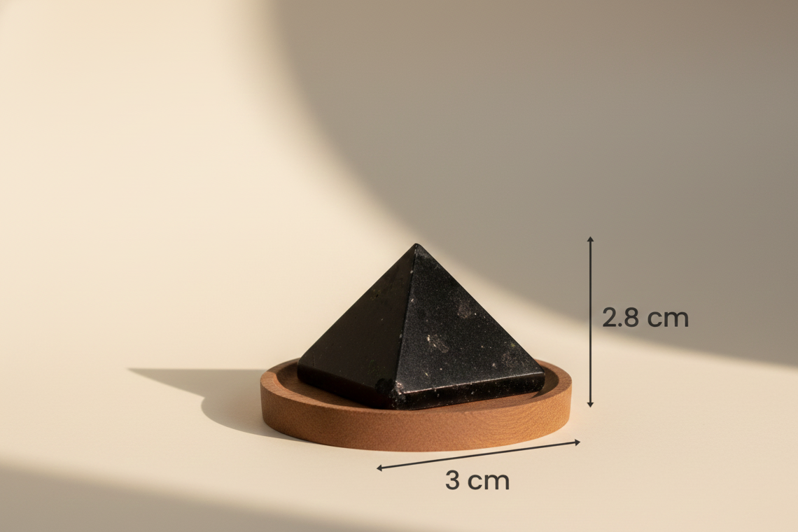 Black Tourmaline Pyramid