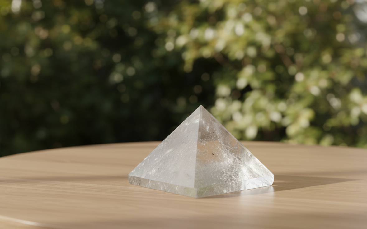 Clear Quartz Pyramid