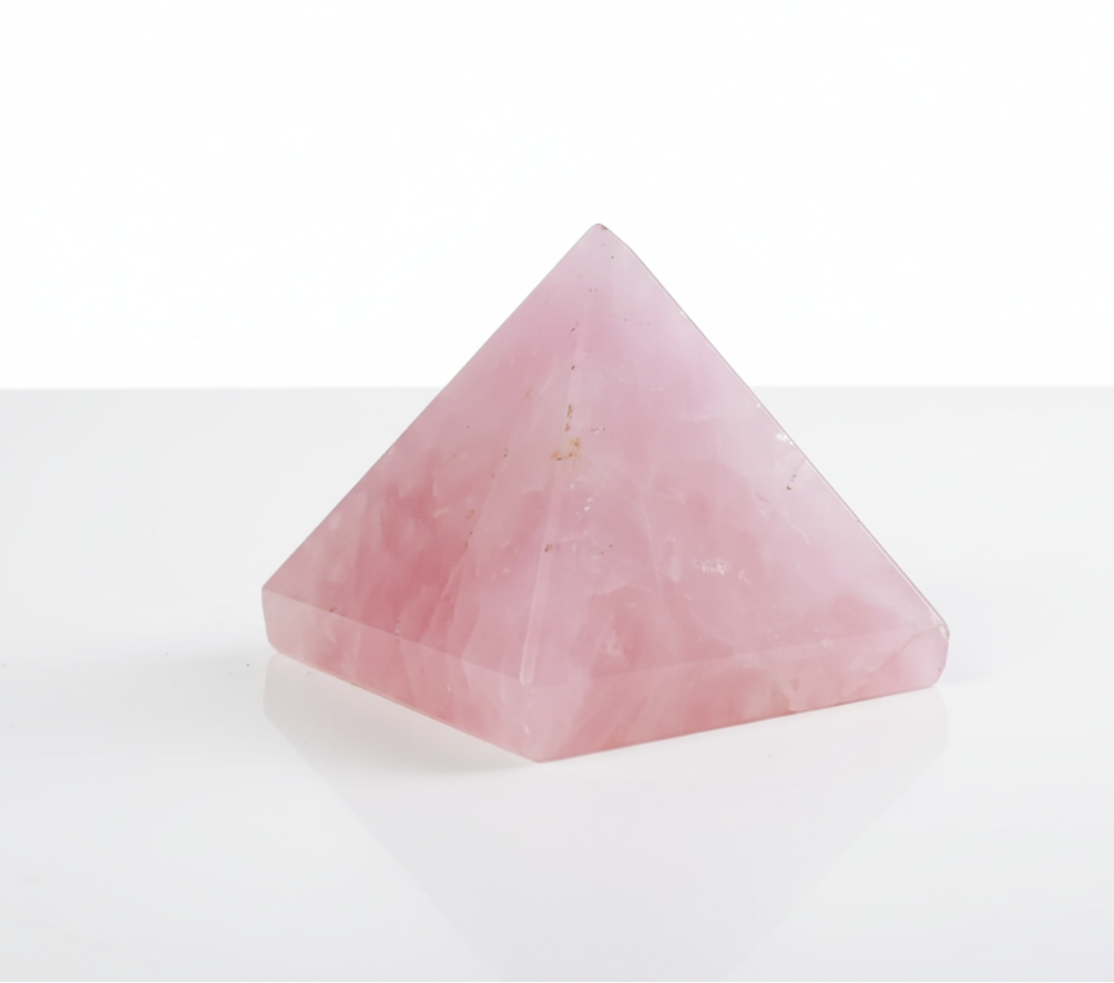 Rose Quartz Pyramid