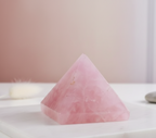 Rose Quartz Pyramid