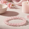 Rose Quartz Bracelet ( Lab Certified )
