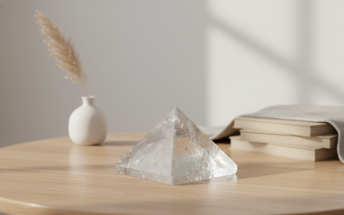 Clear Quartz Pyramid