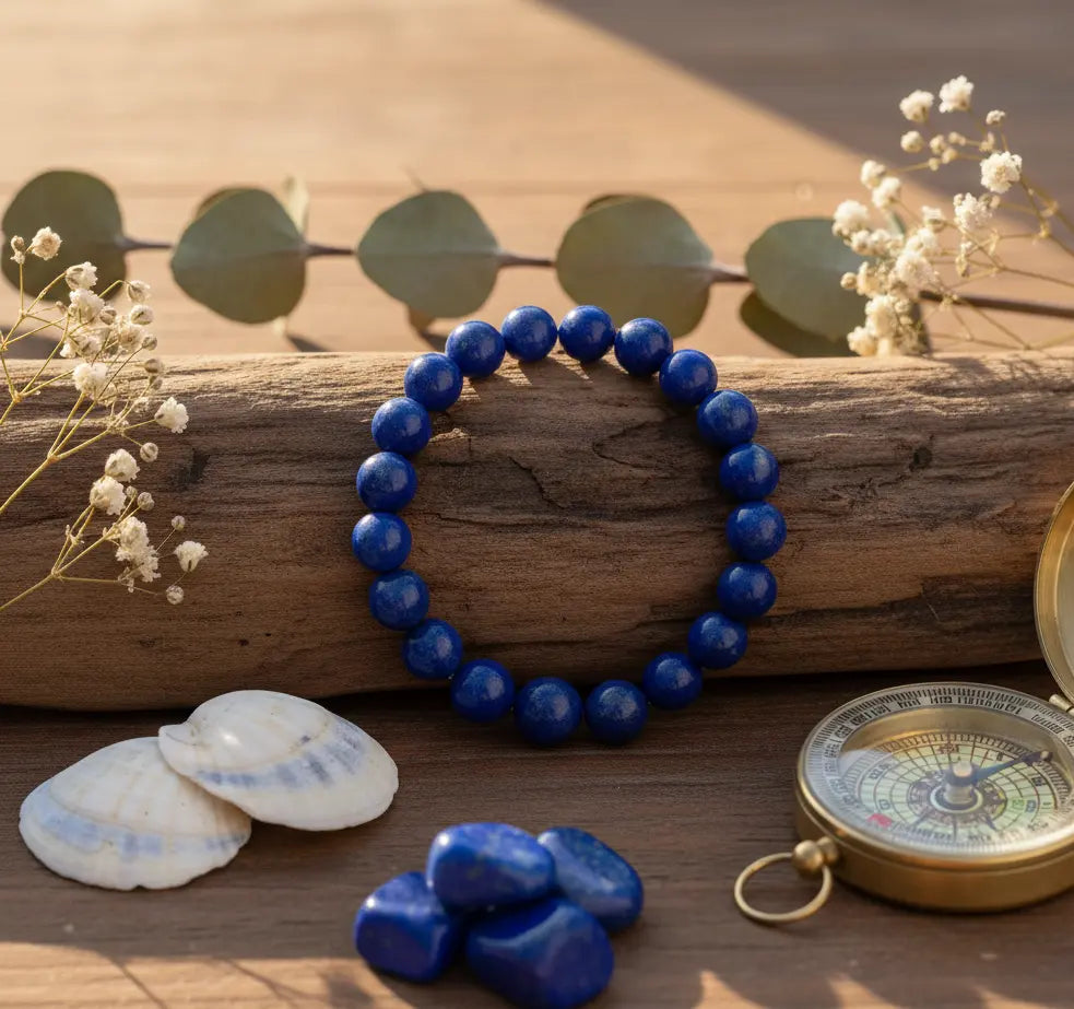 Lapiz Lazuli Bracelet ( Lab Certified ) Gemoraa Talk