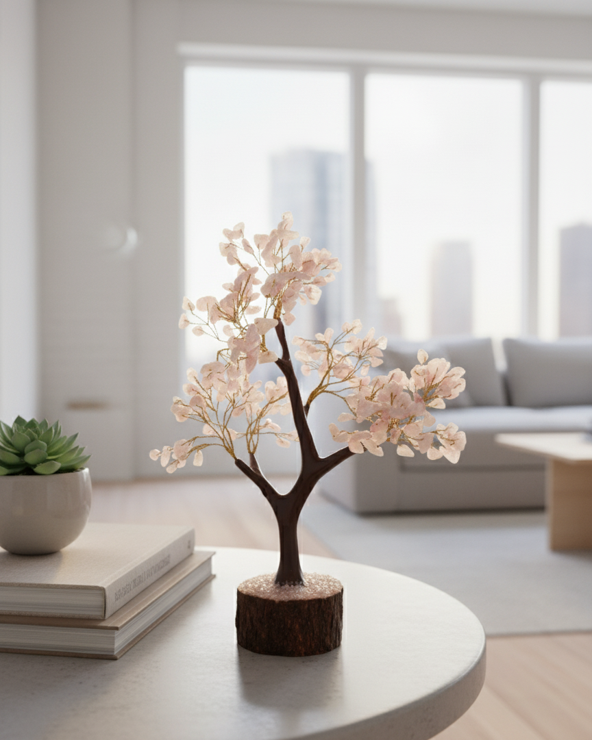 Rose Quartz Tree