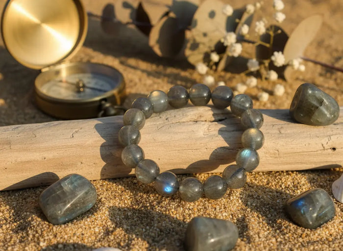 Labradorite Bracelet ( Lab Certified ) Gemoraa Talk