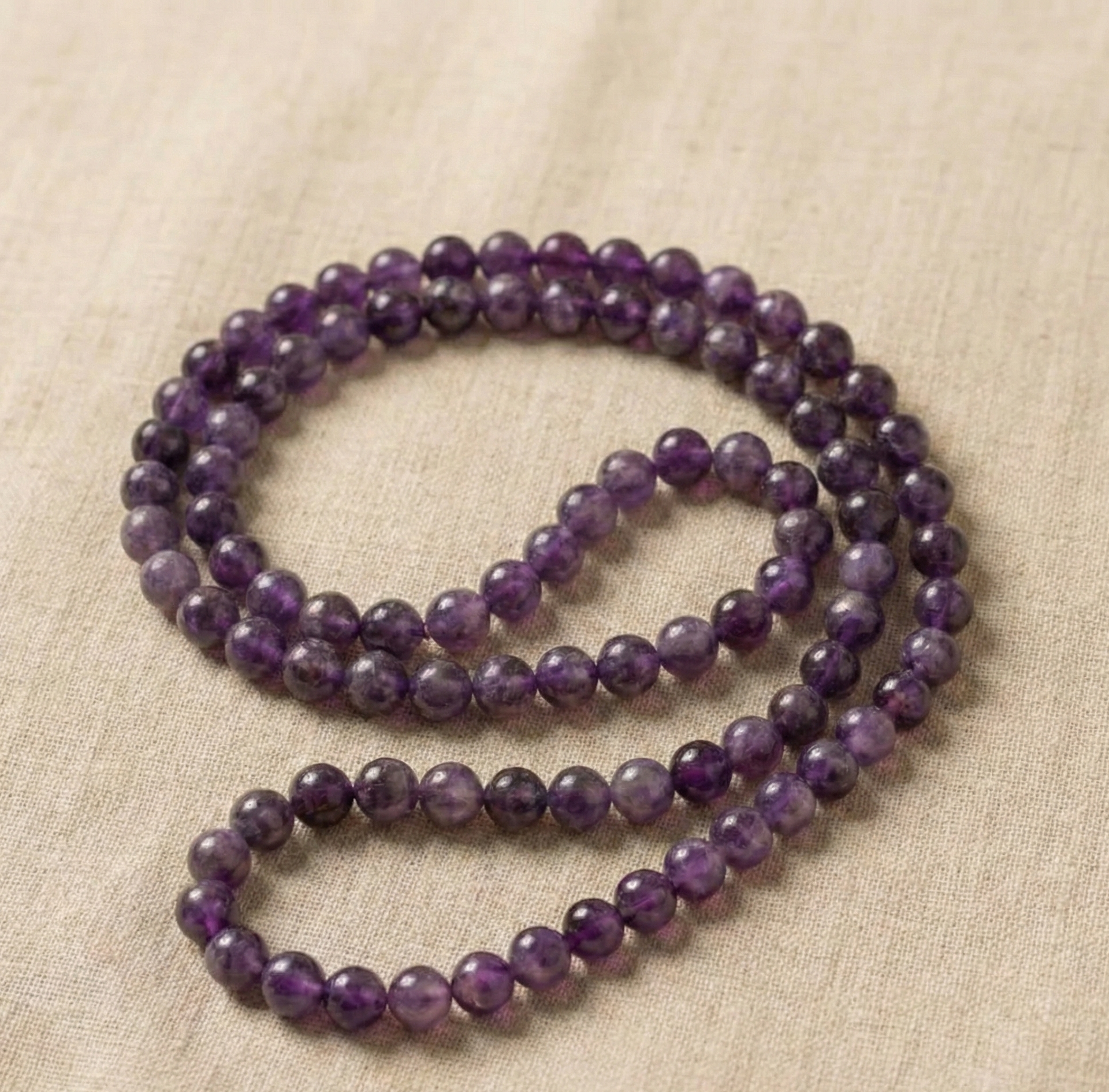 Amethyst Mala