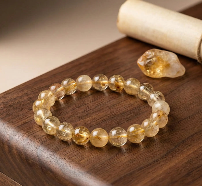 Natural Citrine Bracelet ( Lab Certified ) Gemoraa Talk