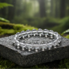 Clear Quartz Bracelate ( Lab Certiified )