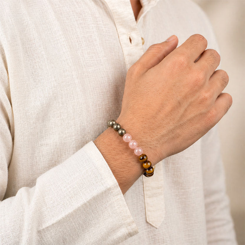 Money Magnet Bracelet With Free Selenite Plate ( Lab Certified )