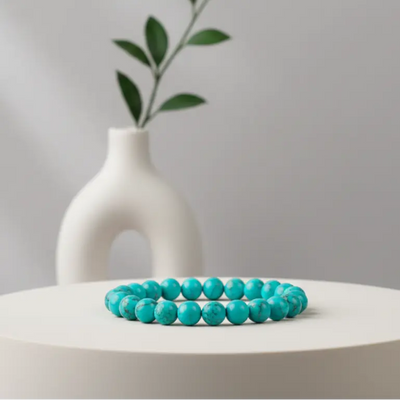 African Turquoise Bracelet (Frioza) (Lab Certified)