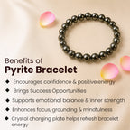 Pyrite Bracelet ( Lab Certified )