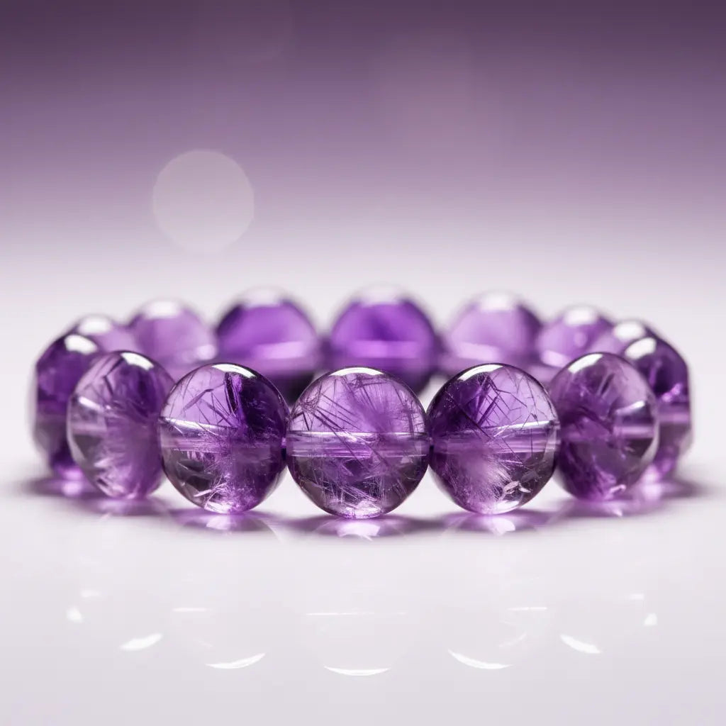 Amethyst Bracelet ( Lab Certified ) Gemoraa Talk