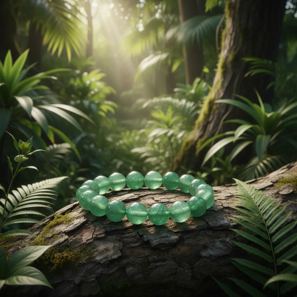 Green Aventurine Bracelet ( Lab Certified ) Gemoraa Talk