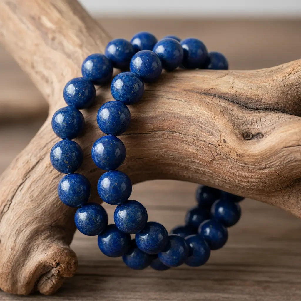 Lapiz Lazuli Bracelet ( Lab Certified ) Gemoraa Talk