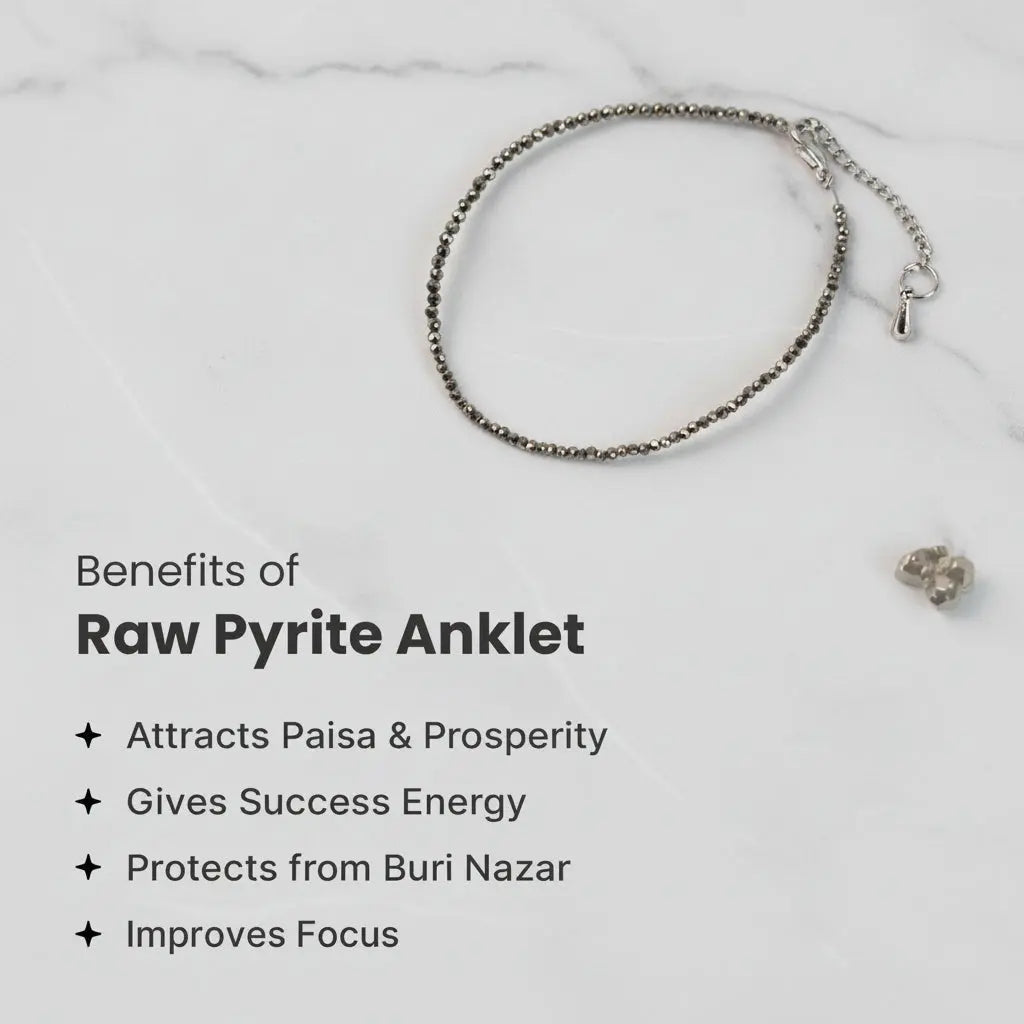 Pyrite Anklet Gemoraa Talk